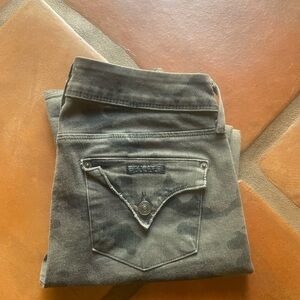 Camo Hudson jeans, size 27